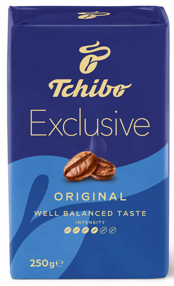 Tchibo Exclusive mletá Káva 250g