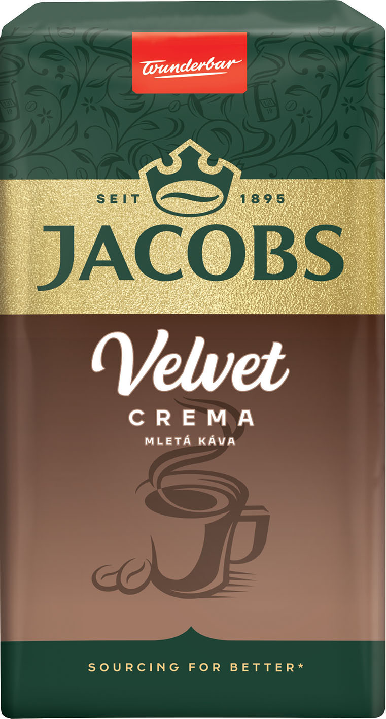 Jacobs Velvet Crema 250g mletá káva
