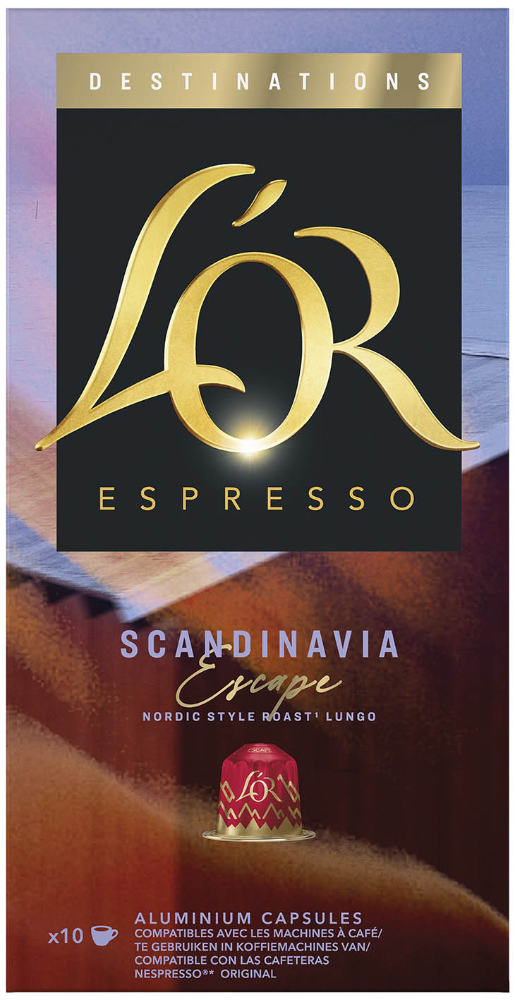 L'Or Espresso Scandinavia kapsle - objednat v minimálním množství: 10 ks