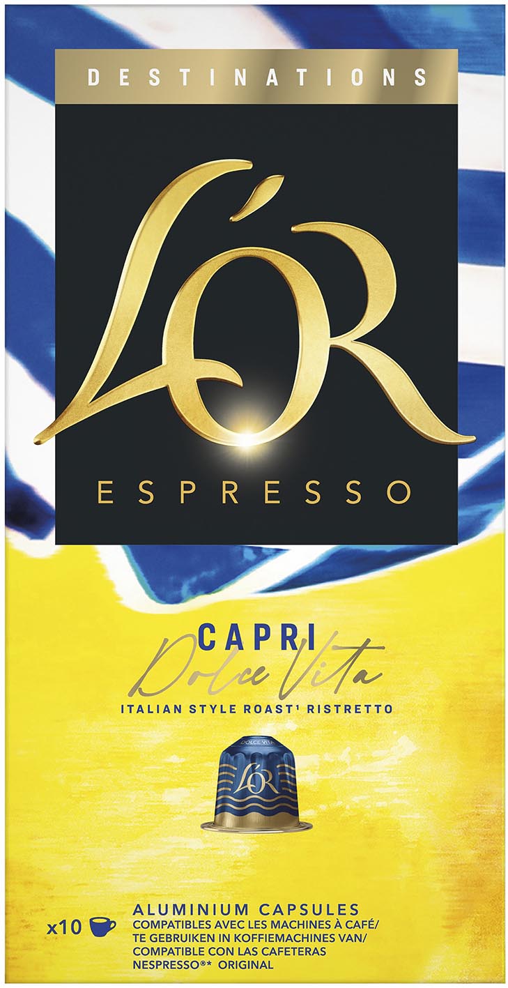 L'Or Espresso Capri kapsle - objednat v minimálním množství: 10 ks