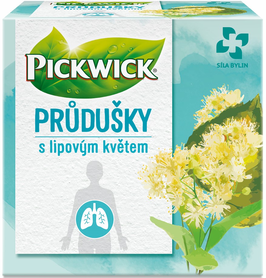 Pickwick herbal Průdušky 10*2,2g