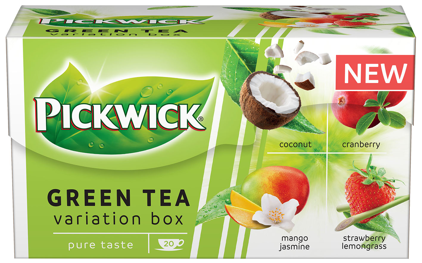 Pickwick ZELENÉ variace Ovoce 30g