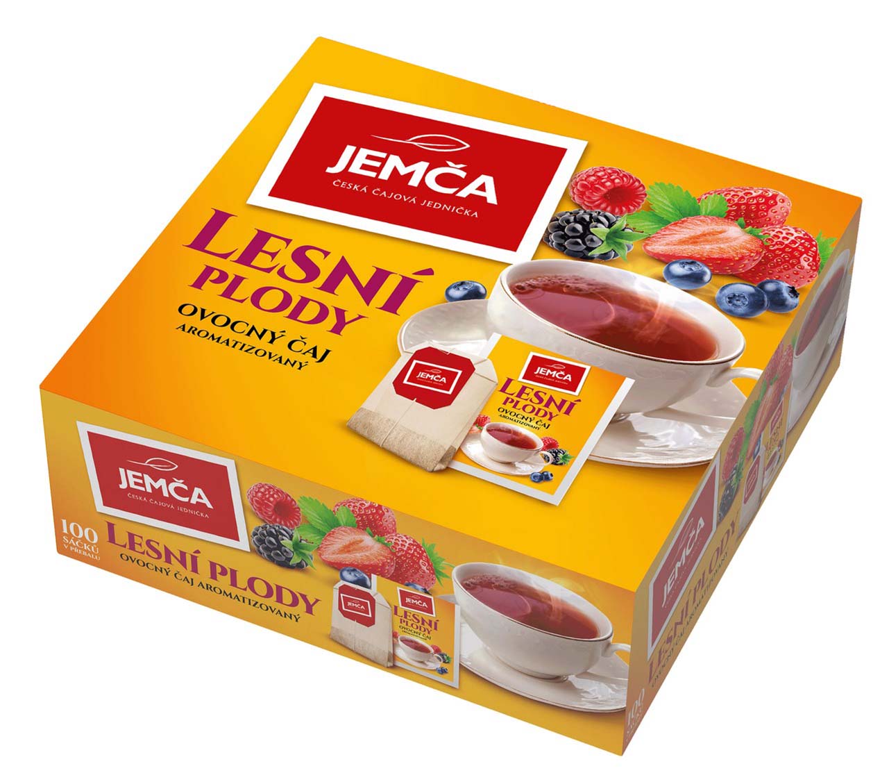 Jemča Čaj ovocný lesní plody 100x2g