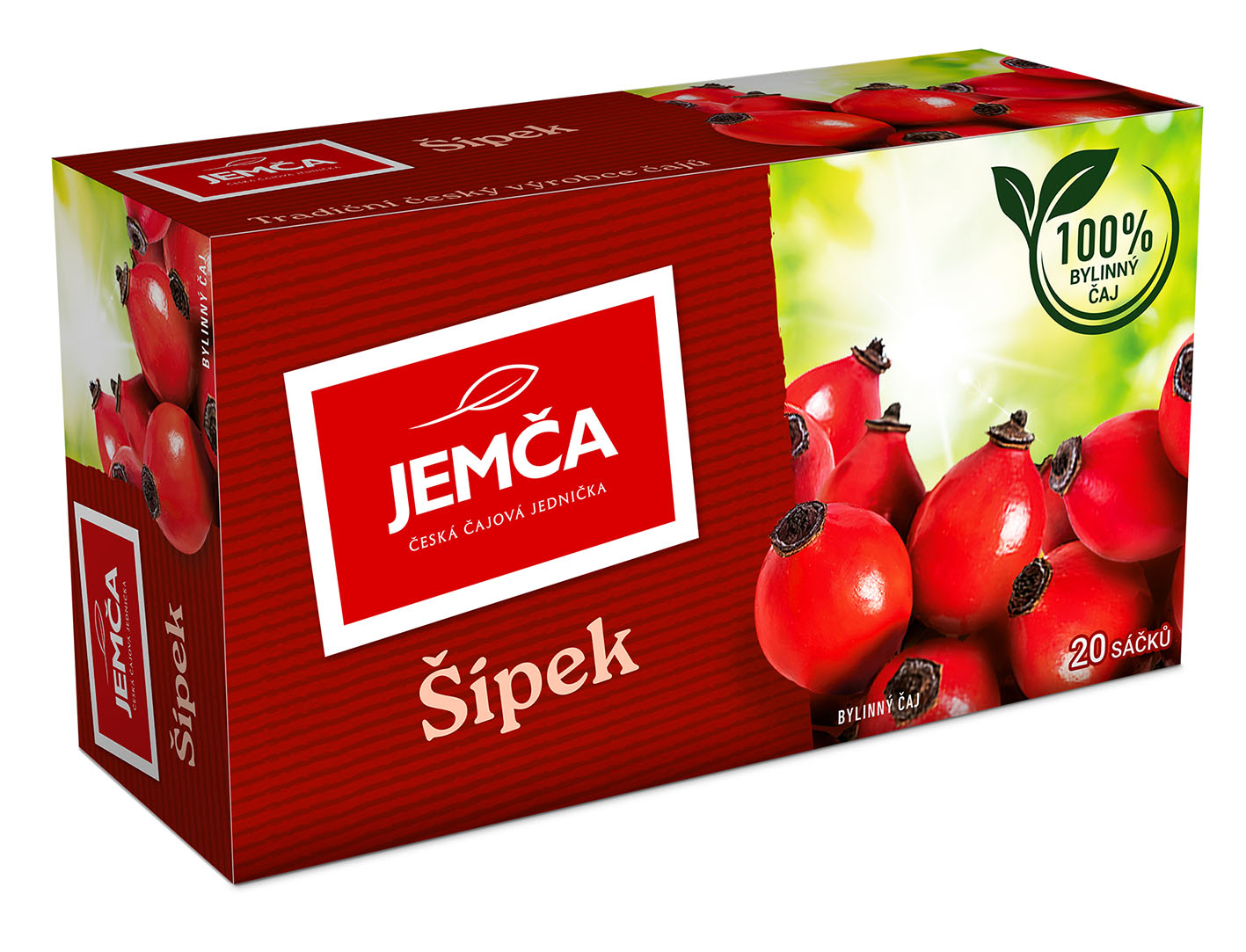 Jemča ŠÍPEK čaj 20x2,7g