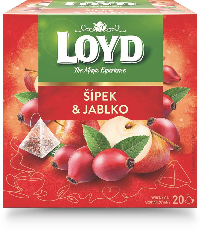 Loyd pyramida Loyd pyramida Šípek & Jablko 20*2g