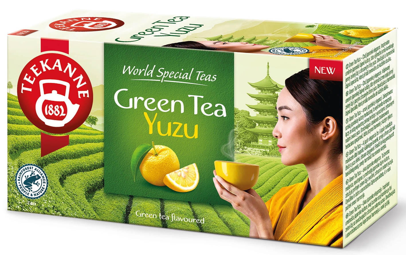 Teekanne Zelený čaj YUZU 20x1,75g