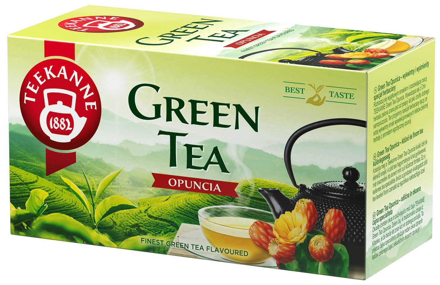 Teekanne Zelený čaj Opuncie 20 x 1.75 g
