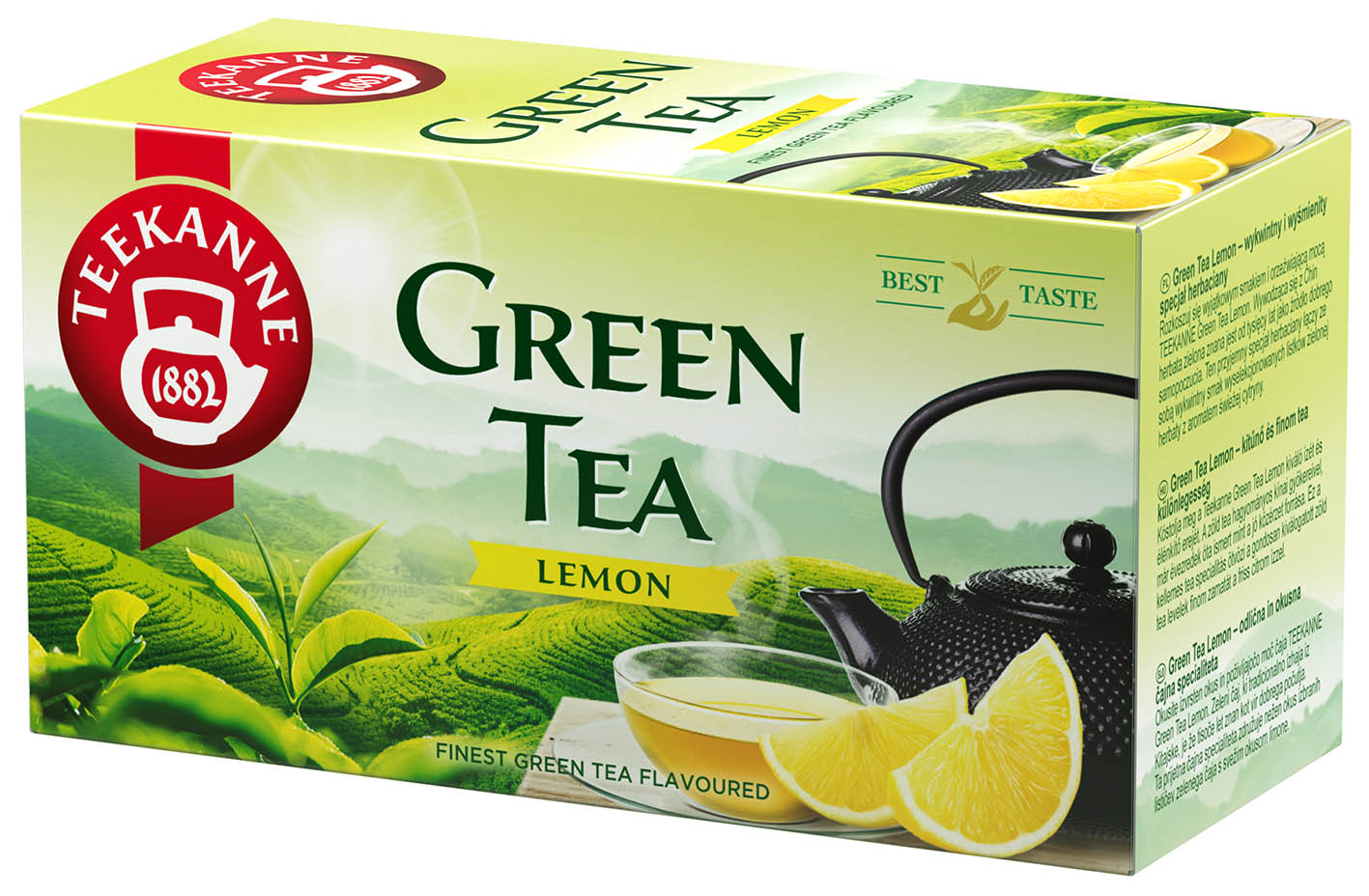 Teekanne Zelený čaj citrón 20 x 1.75 g