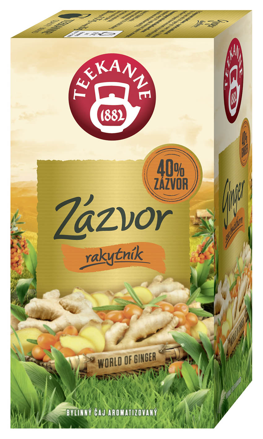 Teekanne Ginger sea buckthorn 20x1,75g
