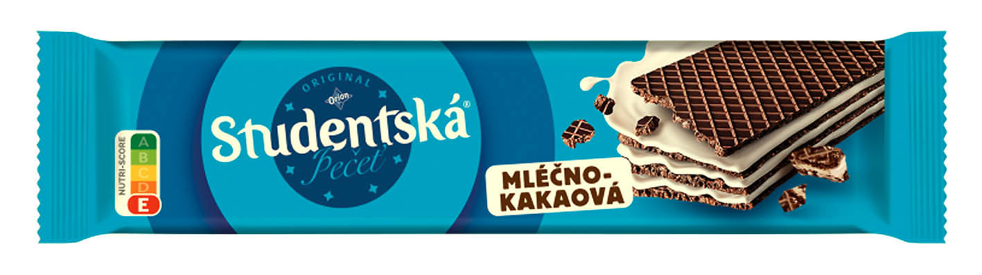 Studentská pečeť Oplatka Mléčno-Kakaová 30g cena za kartonové balení