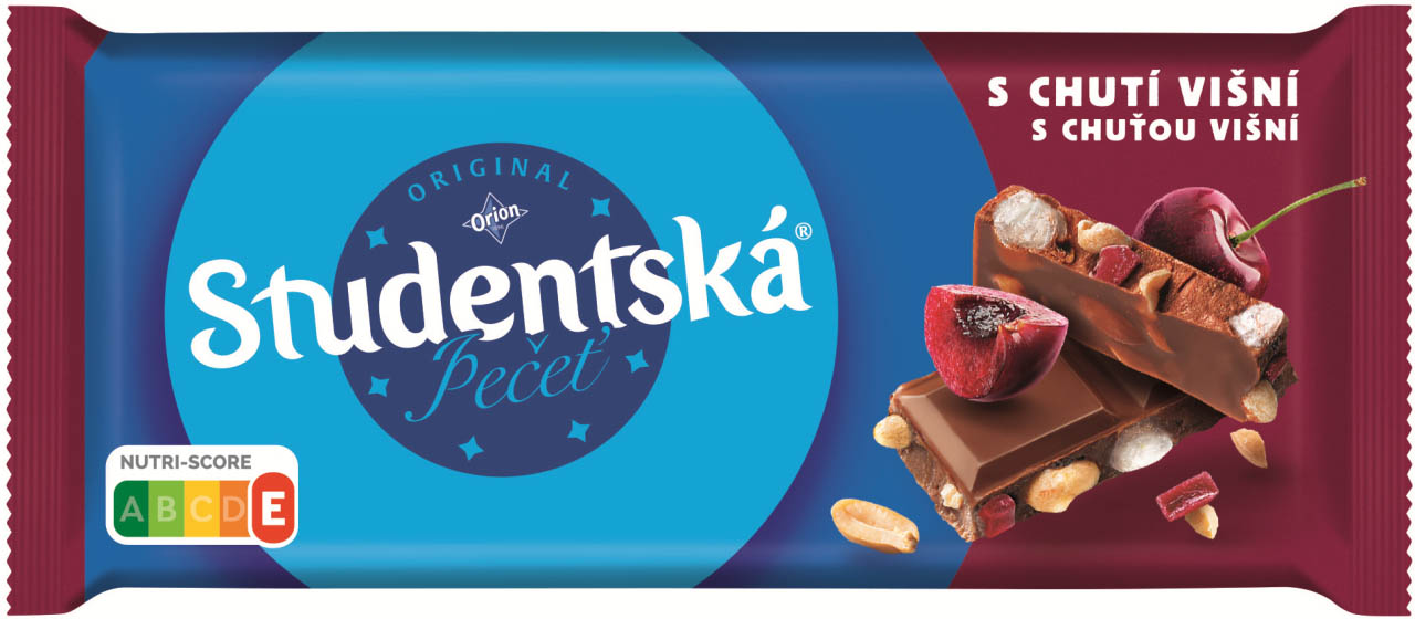 Studentská pečeť VIŠEŇ mléčná 170g