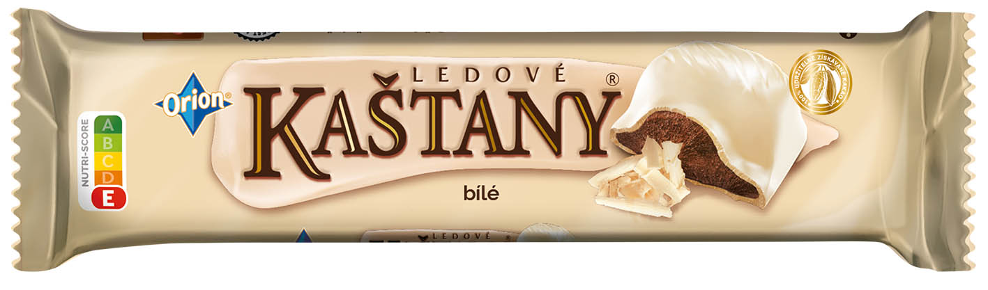 Bílé KAŠTANY 45g - objednat v minimálním množství: 48 ks