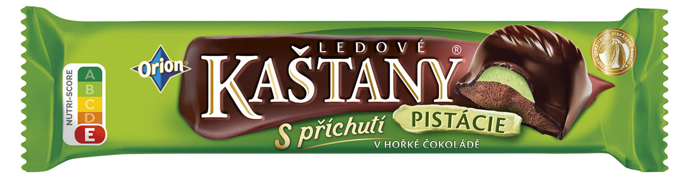 KAŠTANY Pistácie Hořké 45g cena za kartonové balení
