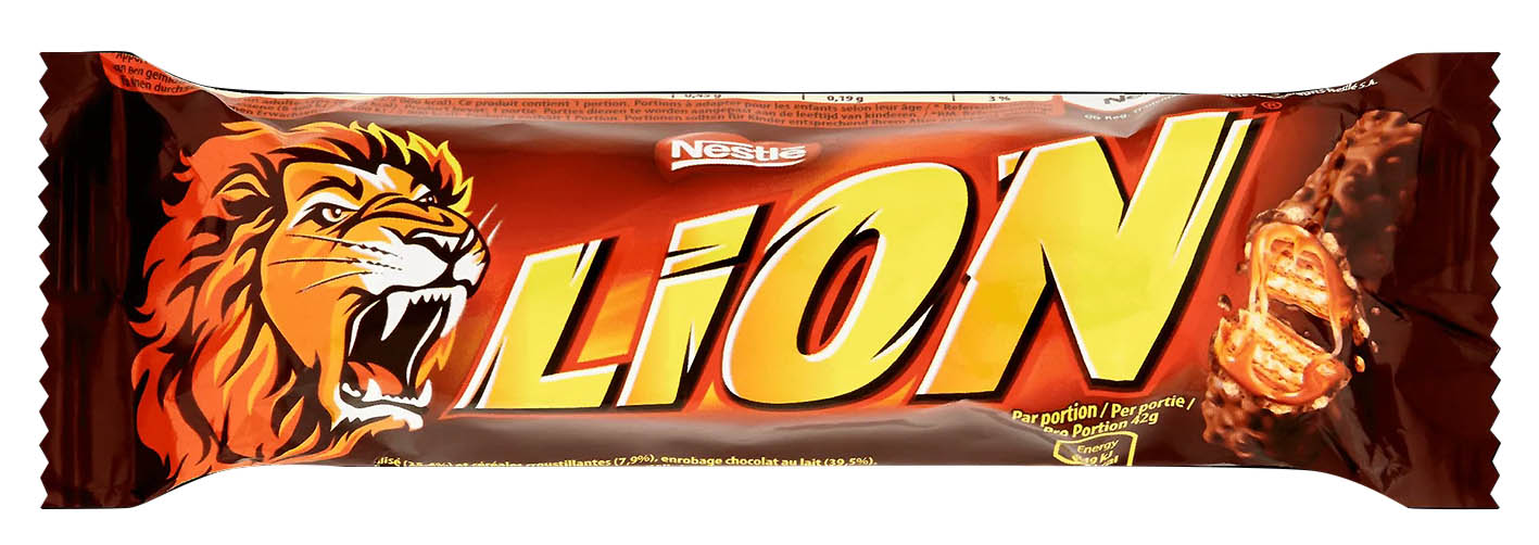 Lion 42g cena za kartonové balení