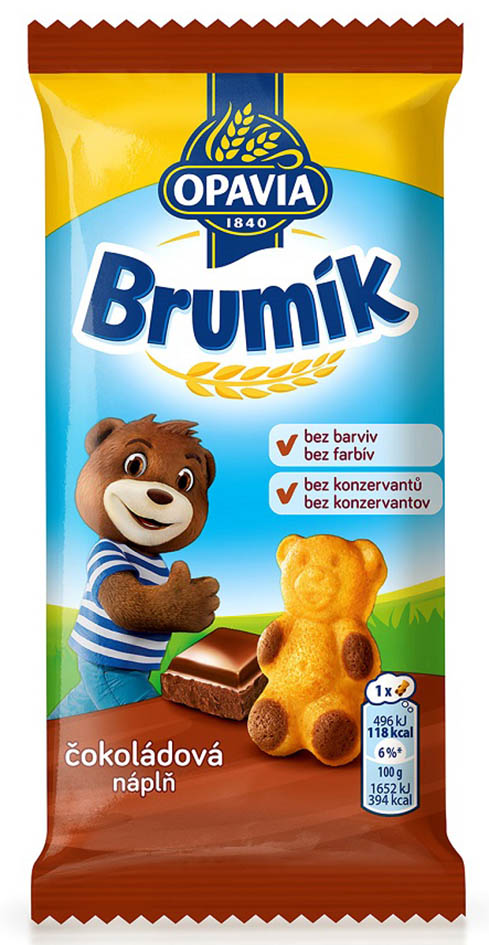 Brumík měkký ČOKOláda 30g cena za kartonové balení