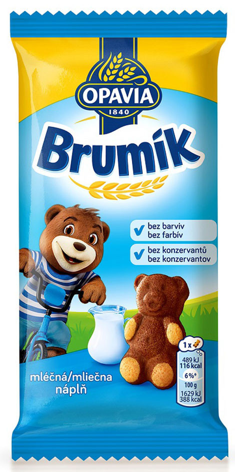 Brumík měkký MLÉKO 30g - objednat v minimálním množství: 48 ks