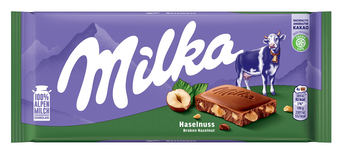 Milka 90g OŘÍŠKOVÁ - objednat v minimálním množství: 24 ks