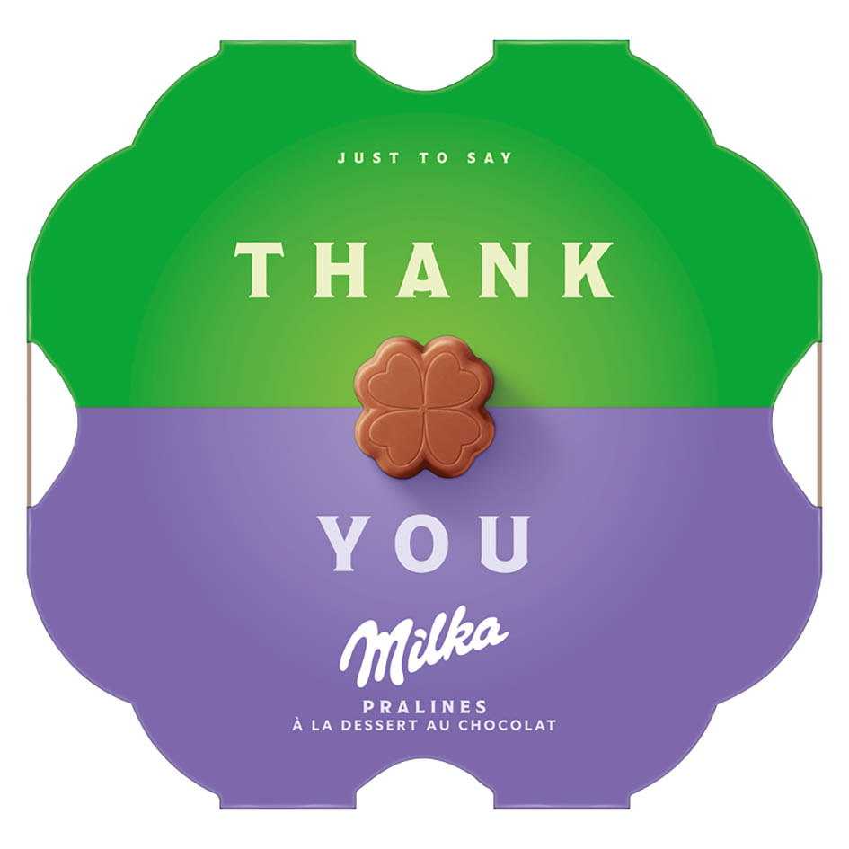 Milka 44g Thank You malý