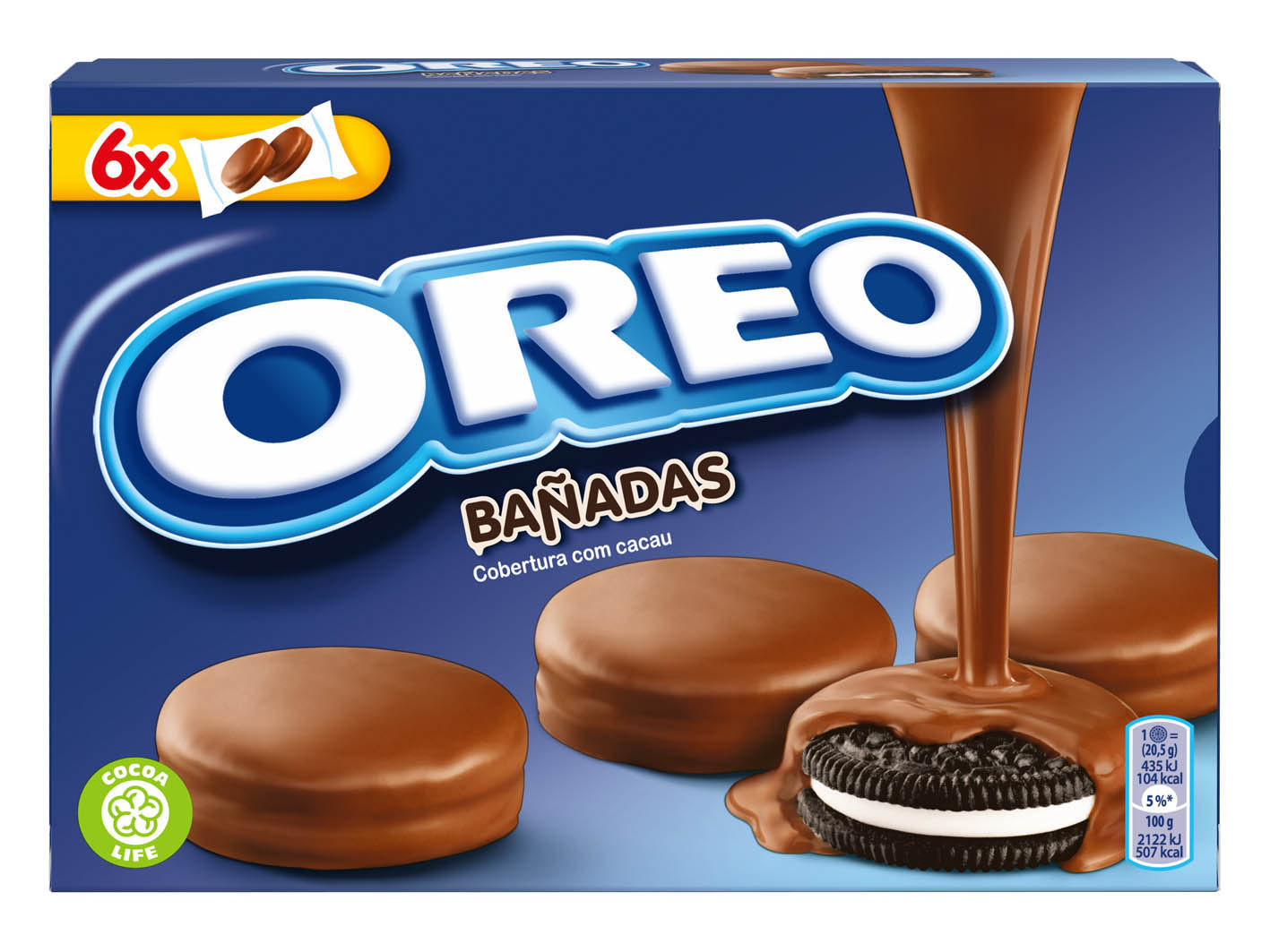 Oreo máčené v mléčné čokoládě 246g