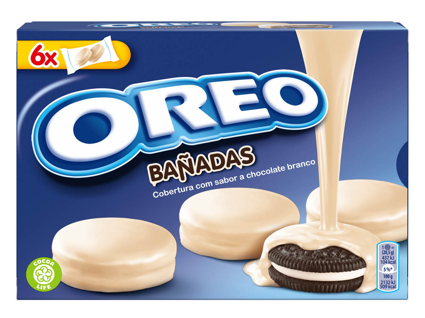Oreo máčené v bílé čokoládě 246g