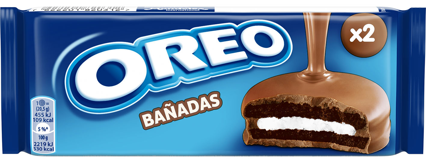 Oreo máčené v mléčné čokoládě 41g - objednat v minimálním množství: 24 ks