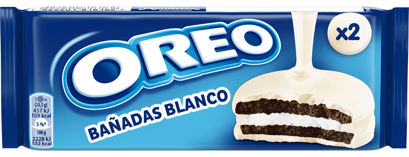 Oreo máčené v bílé čokoládě 41g exp 6/2026 - objednat v minimálním množství: 24 ks
