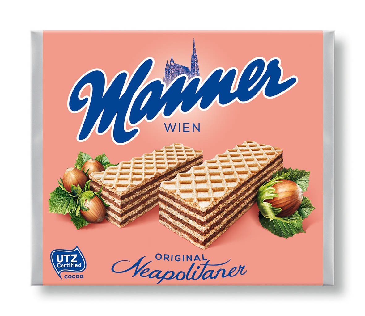 Manner Original 75g Oříšek - objednat v minimálním množství: 12 ks