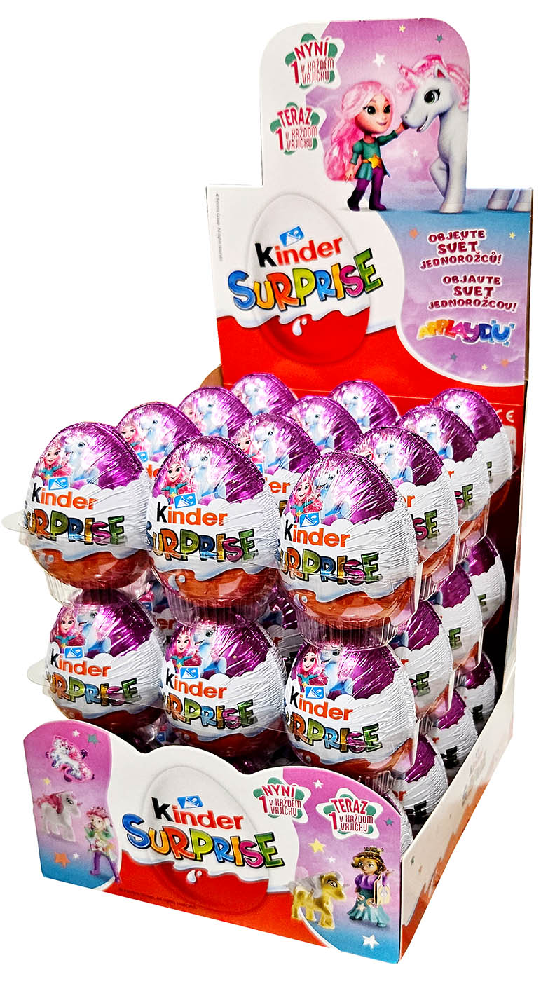 Kinder Surprise Dívčí 20g cena za kartonové balení