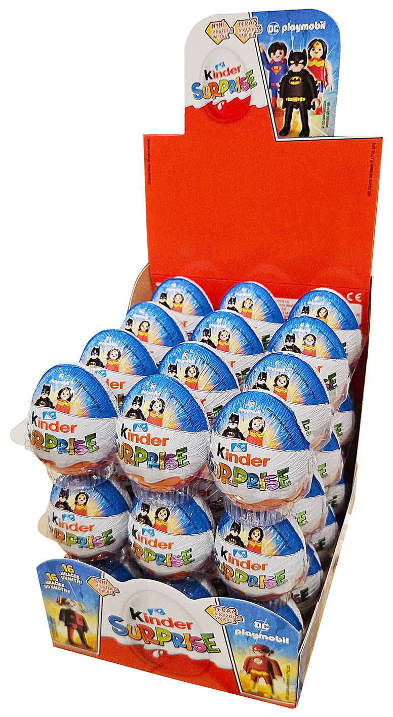 Kinder Surprise 20g cena za kartonové balení