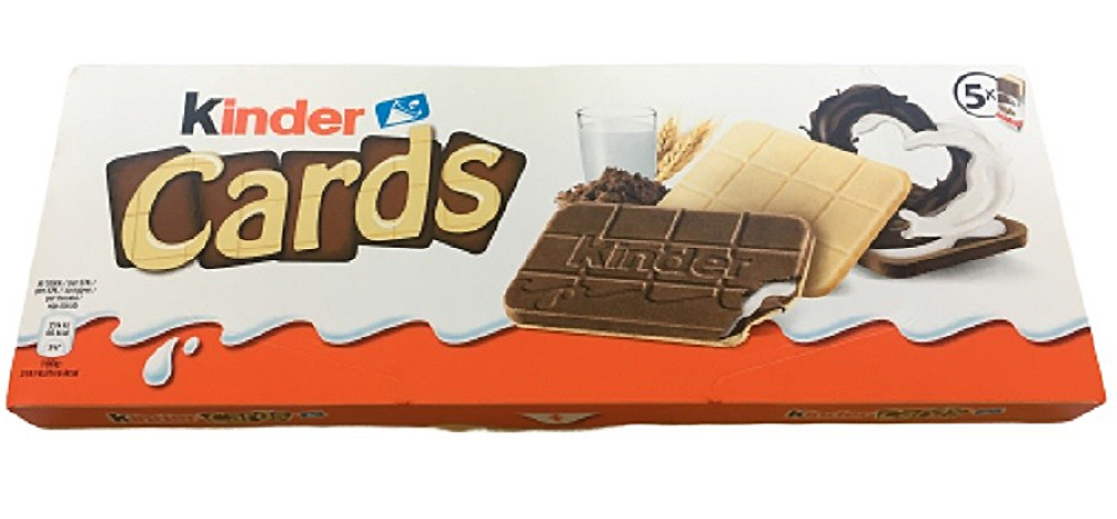 Ferrero Kinder Cards 128g