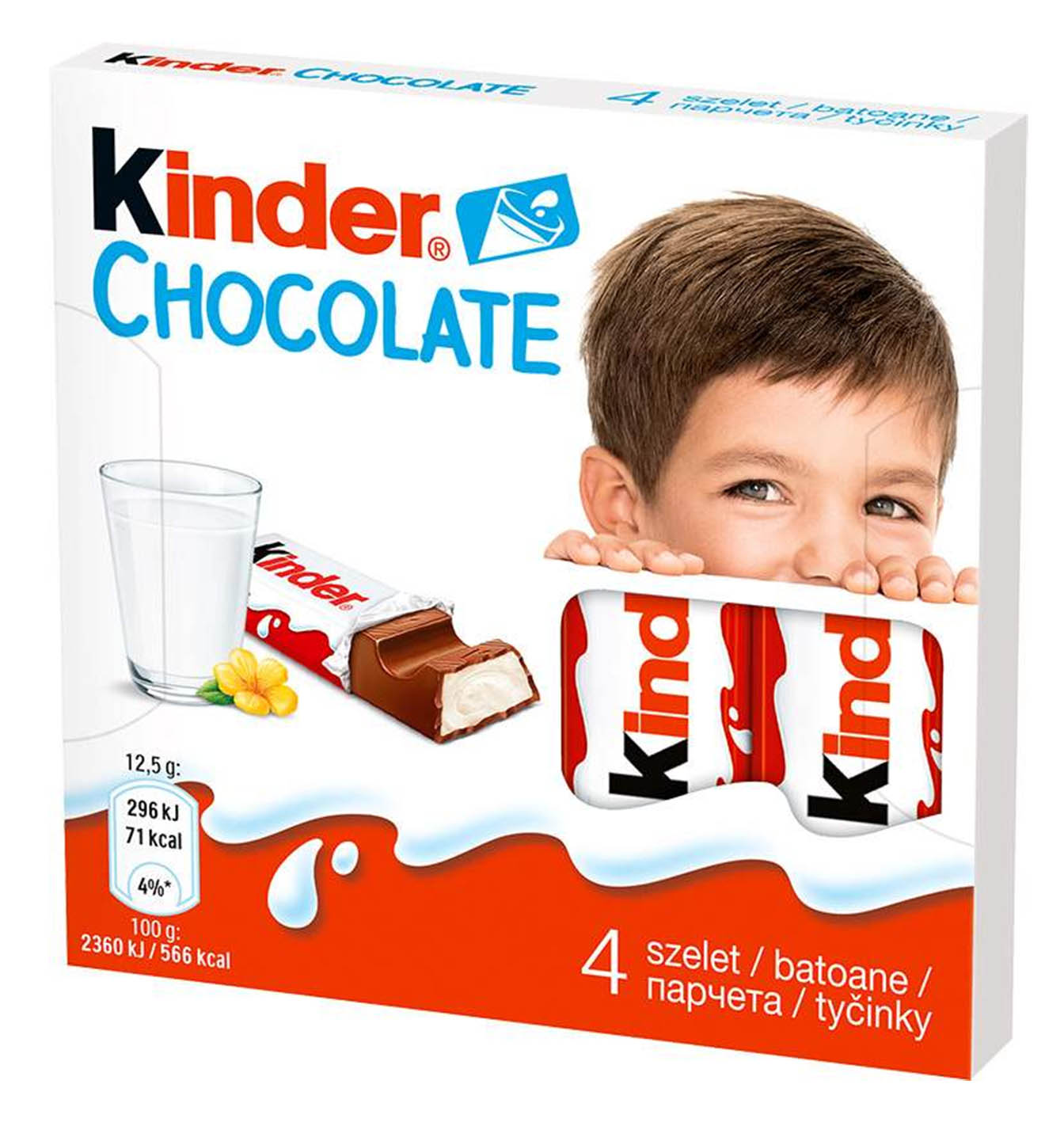 Kinder Chocolate 50g T4 - objednat v minimálním množství: 20 ks