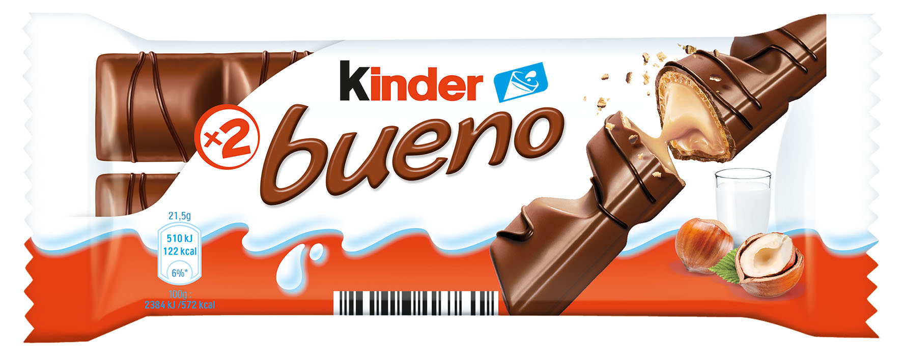 Kinder BUENO 43g - objednat v minimálním množství: 30 ks
