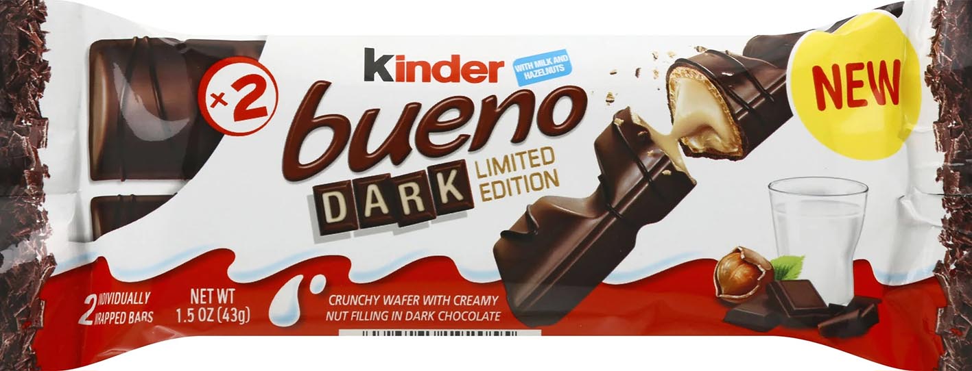 Kinder Bueno Dark 43g cena za kartonové balení