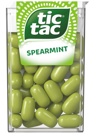 TicTac Spearmint 18g - objednat v minimálním množství: 24 ks