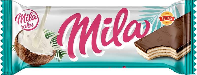 Sedita MILA Řezy kokosové 50g - objednat v minimálním množství: 56 ks