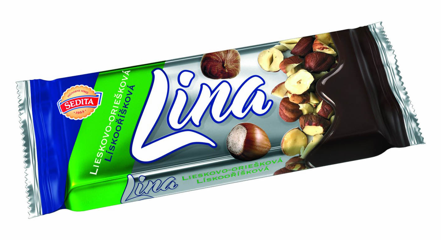 LINA Oříšková 50g - objednat v minimálním množství: 36 ks