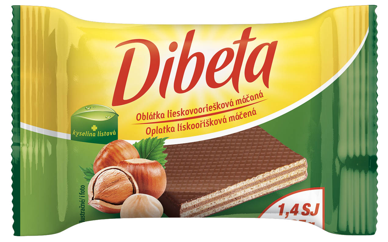 Dibeta Oříšek 25g - objednat v minimálním množství: 30 ks