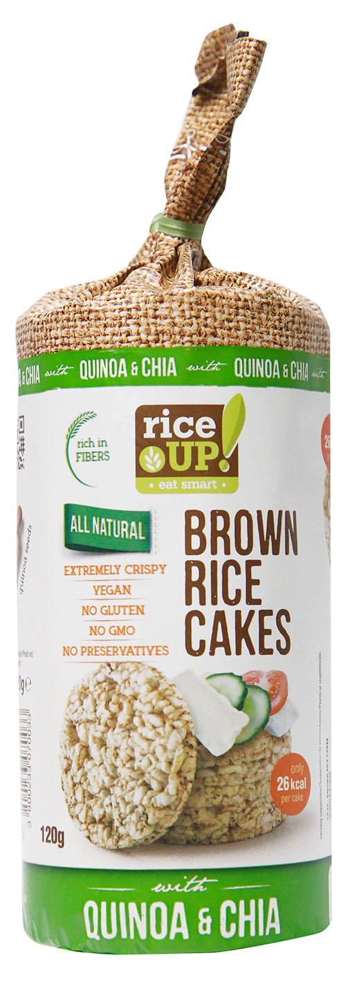 Rice Up! Chlebíčky ChiaQuinoa 120g