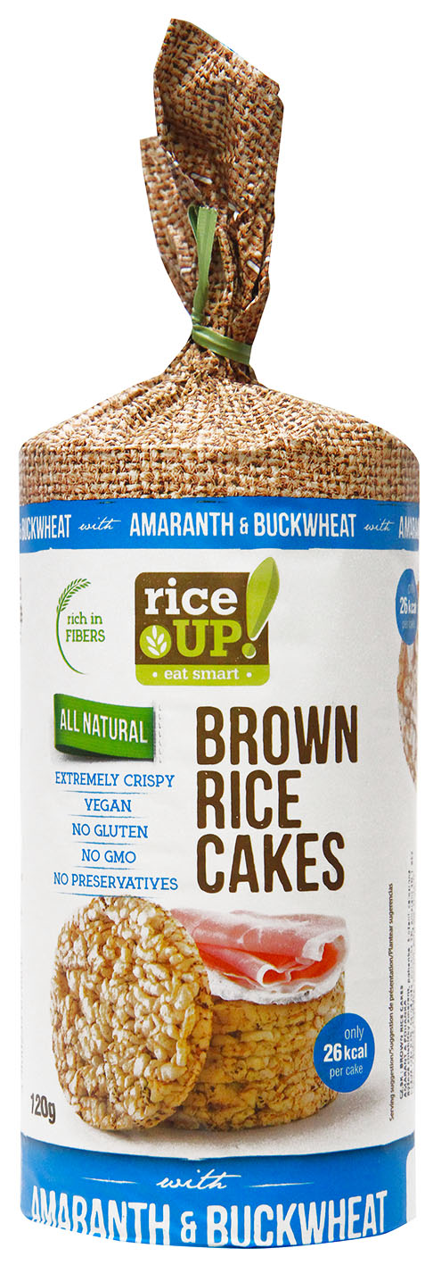 Rice Up! Chlebíčky Amaranth Pohanka 120g