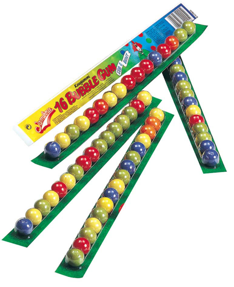 Haribo BubbleGum blister 40x2,5g - objednat v minimálním množství: 40 ks