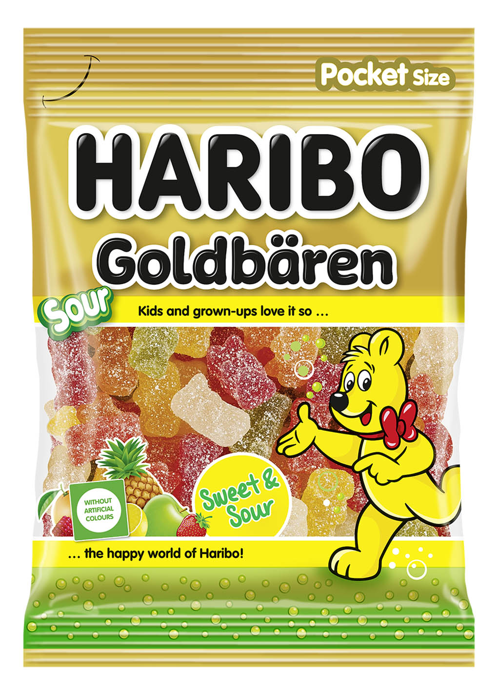 Haribo SOUR Goldbären 80g