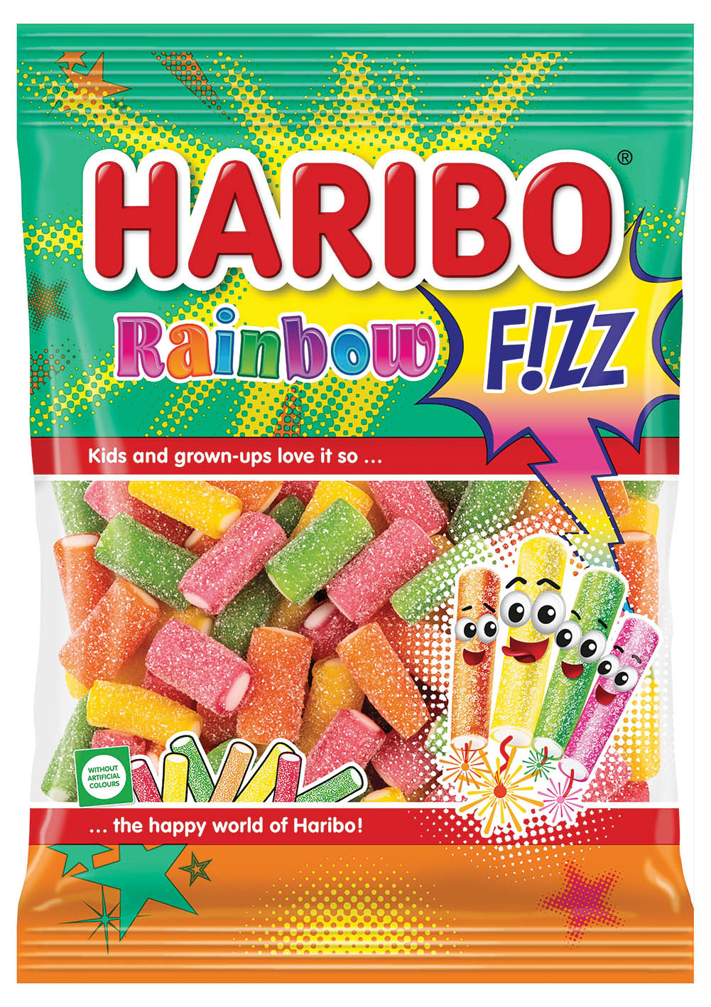 Haribo Rainbow Fizz 85g