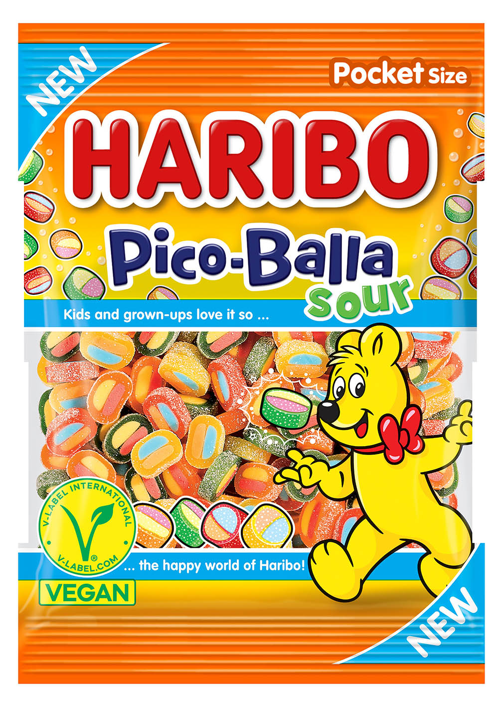 Haribo SOUR Pico-Balla 80g