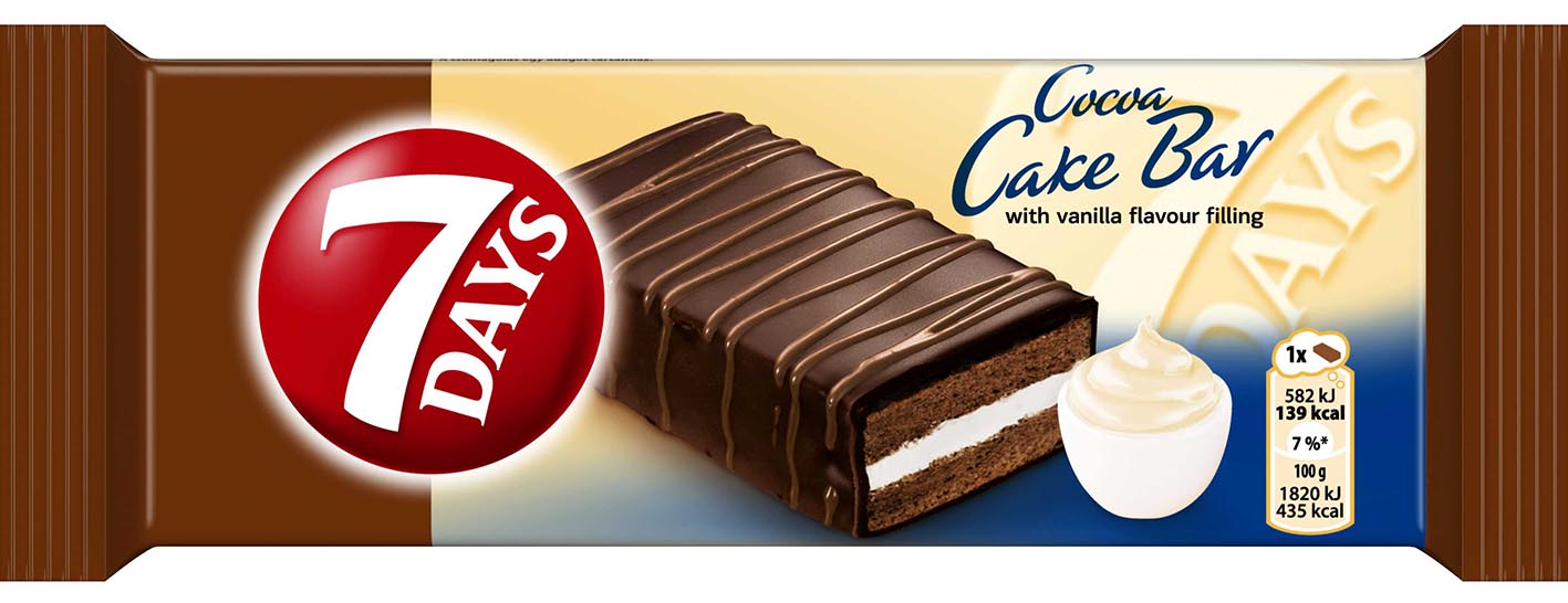 7D Cake Bar Vanilka s polevou 32g