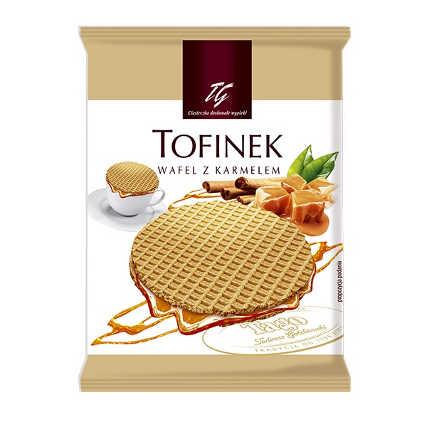 Tofinek 40g Caramel - objednat v minimálním množství: 24 ks