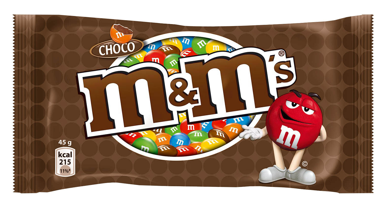 M&M's čokoládové 45g - objednat v minimálním množství: 24 ks