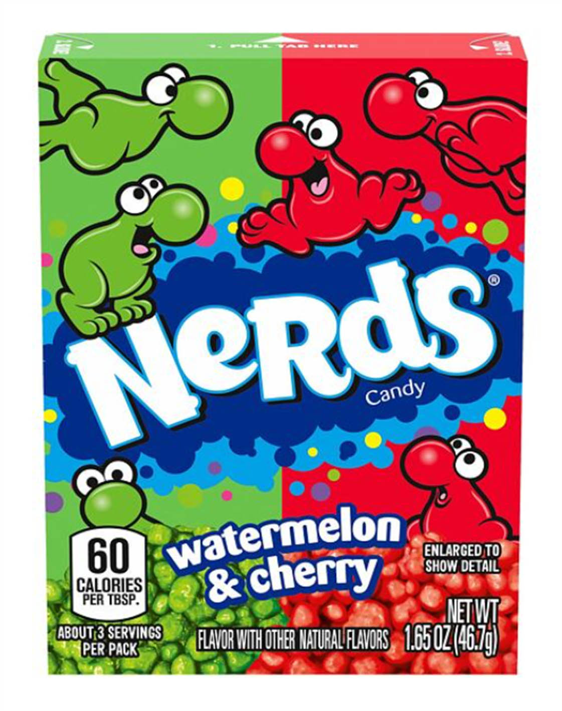 Nerds MALÉ Melon Cherry 47g