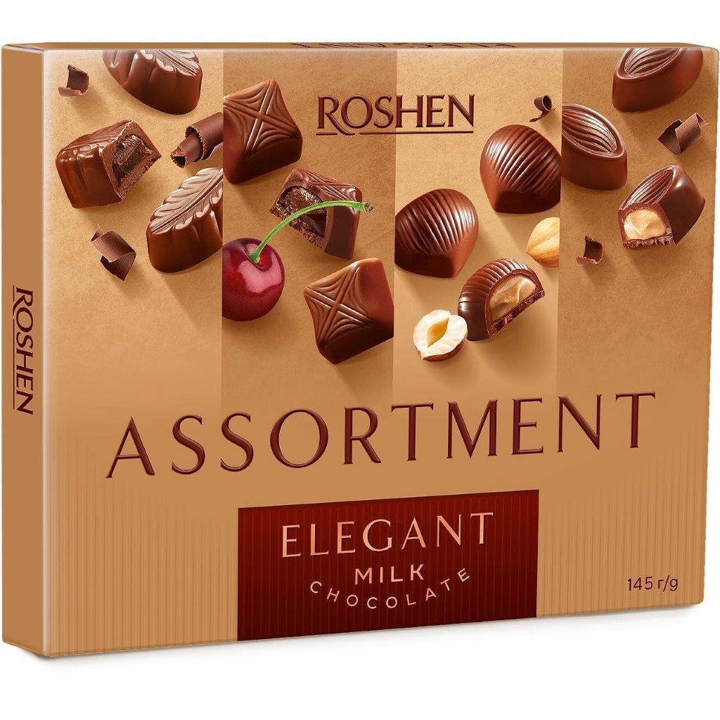 Roshen Elegant 145g Milk Chocolat dezert
