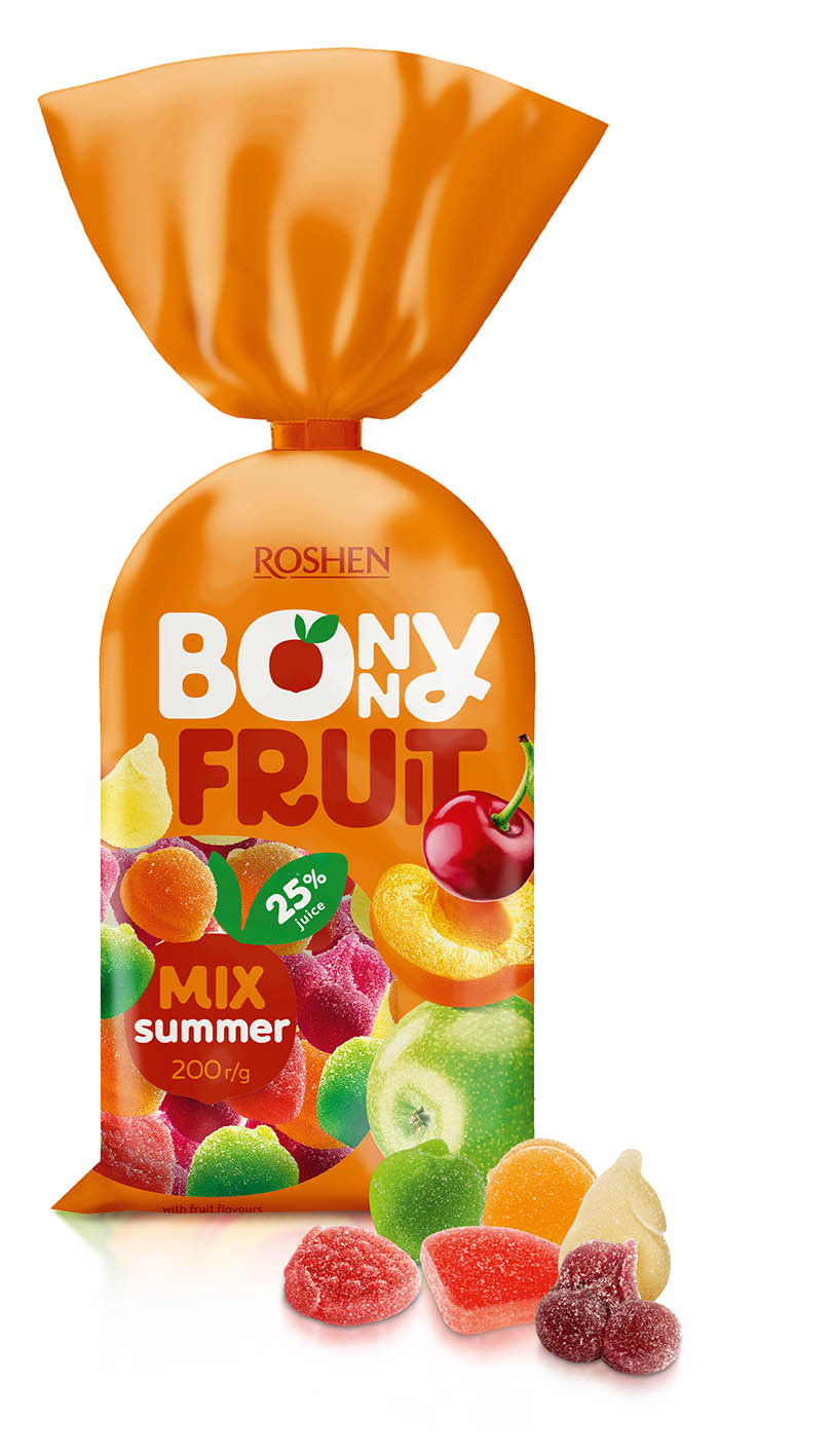 Roshen Bonny Fruit Summer mix 200g