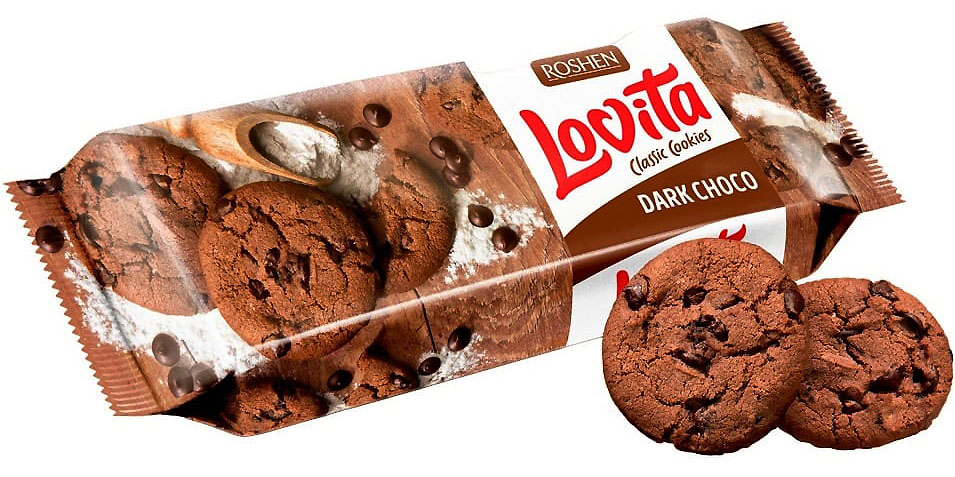 Roshen Lovita Classic CHOCO with chocolate 150g